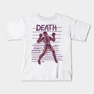 Death - Classic Hardcore Punk Design Kids T-Shirt